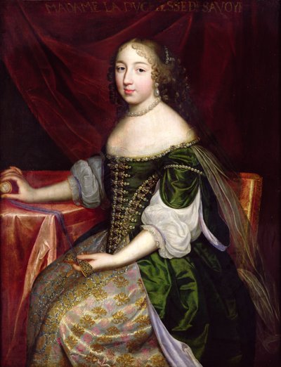 The Duchess of Savoy (probably Christine of France) by Charles Beaubrun